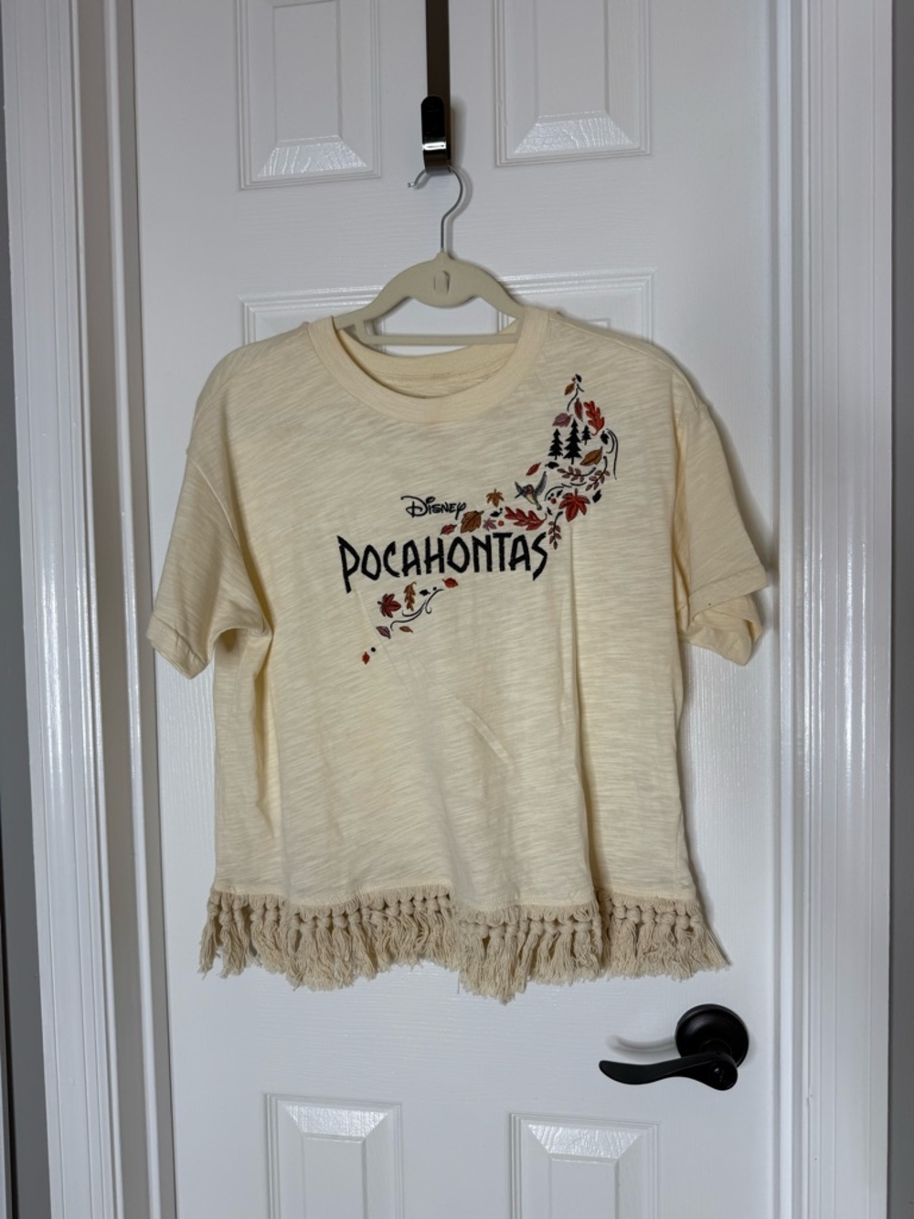 Disney World EXCLUSIVEPocahontas Cream Fringe Women’s T-Shirt